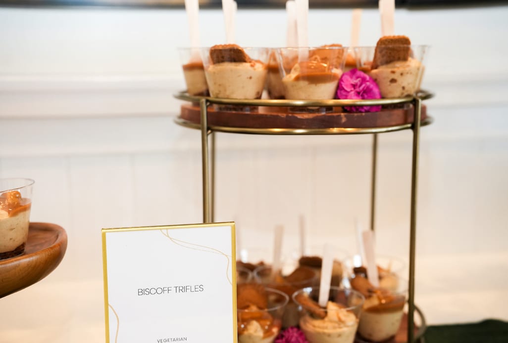 Wedding tablescape with florals