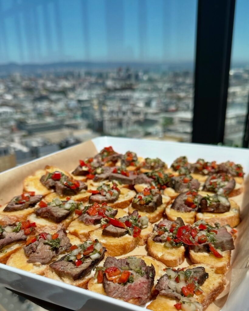 catering work holiday parties